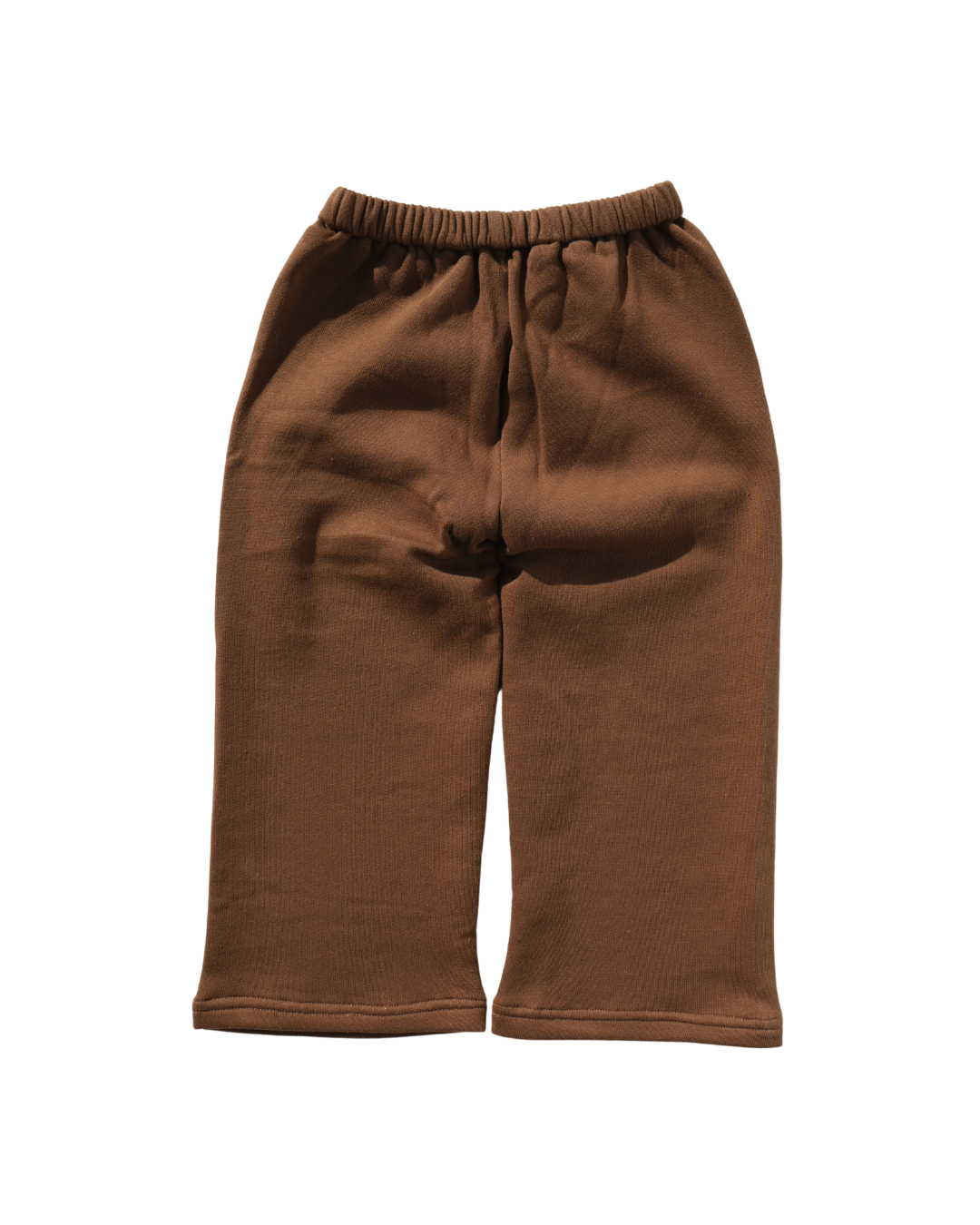 Wide Leg Fleece (Toffee Brown)