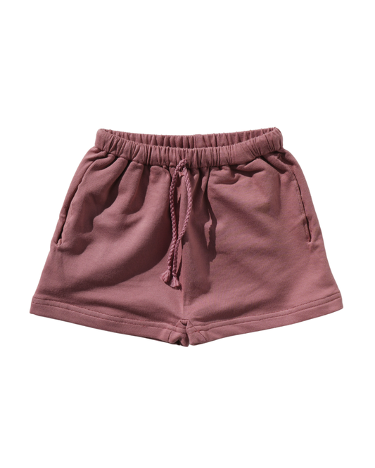 Terry Shorts (Dusty Rose)