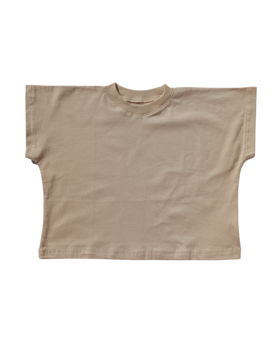 No Seam Tee (Oatmeal Beige)