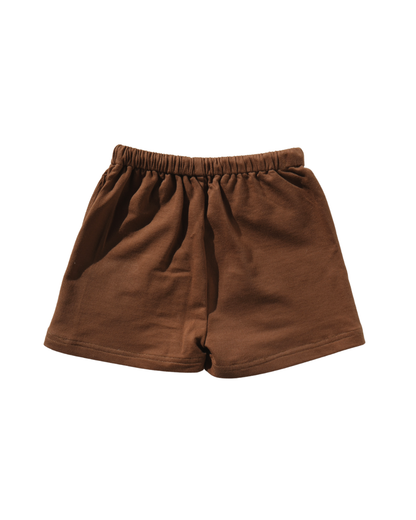 Terry Shorts (Toffee Brown)