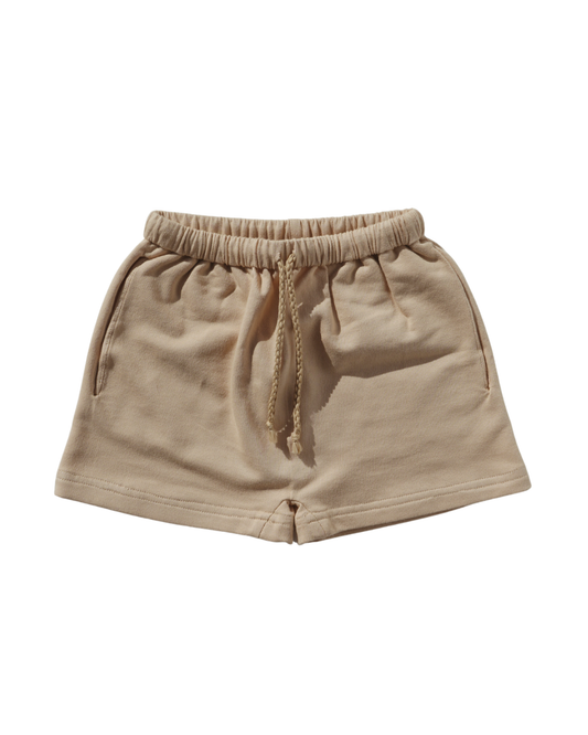 Terry Shorts (Oatmeal Beige)